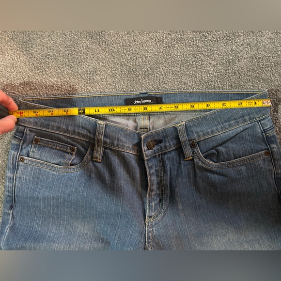 Vintage Daisy Fuentes Women's Blue Straight Leg Jeans Size 8 - Picture 6 of 7